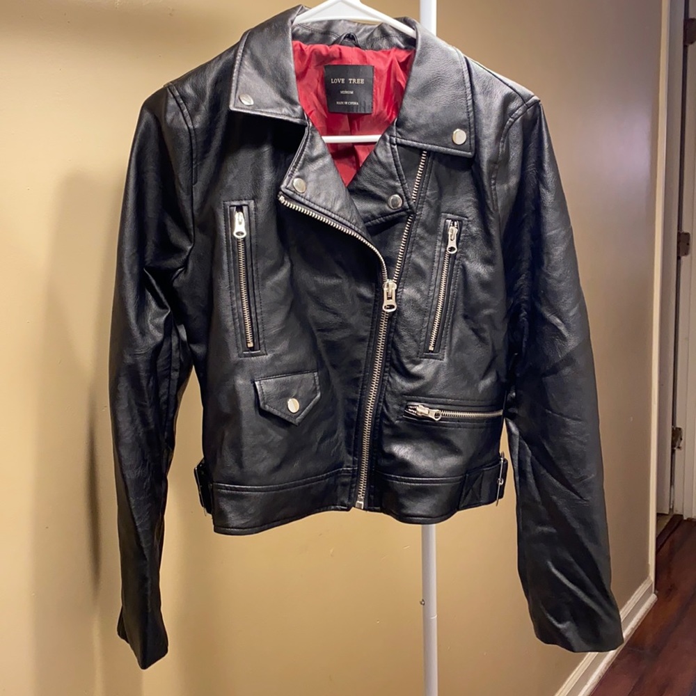 Leather Biker Jacket